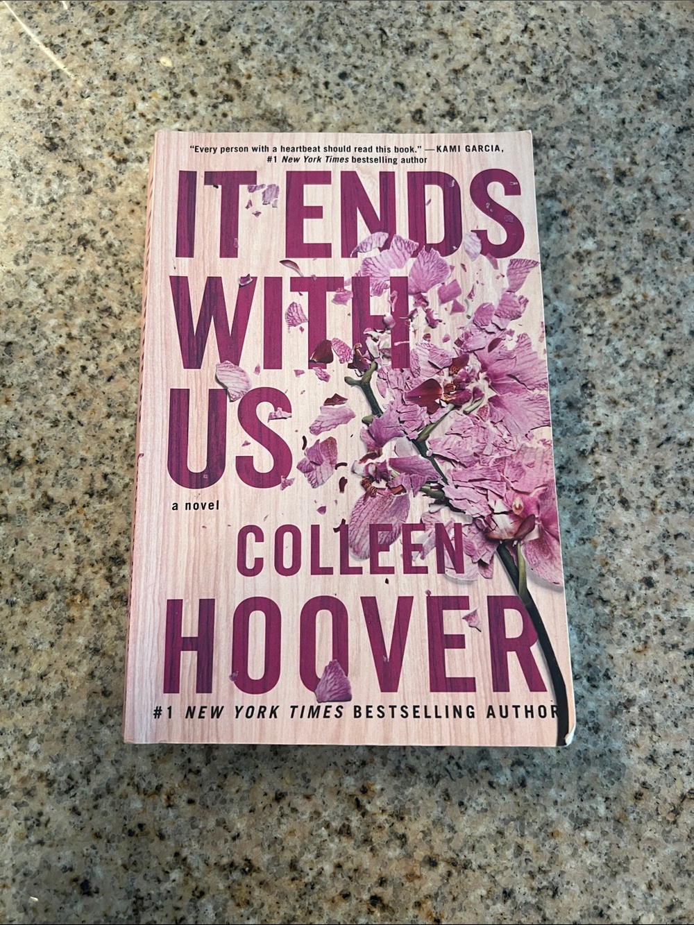 'It Ends With Us' Book - Purple Cover